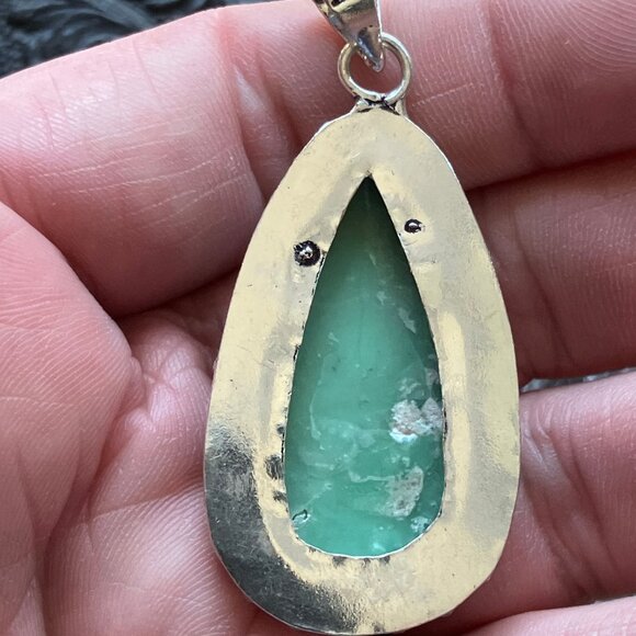 Variscite Crystal Stone Jewelry Pendant - Picture 5 of 7
